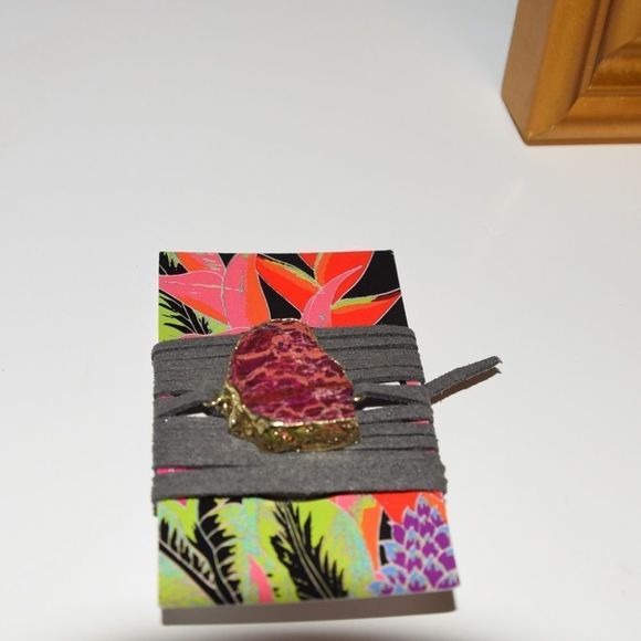 Gemstone wraparound bracelet - Picture 2 of 5